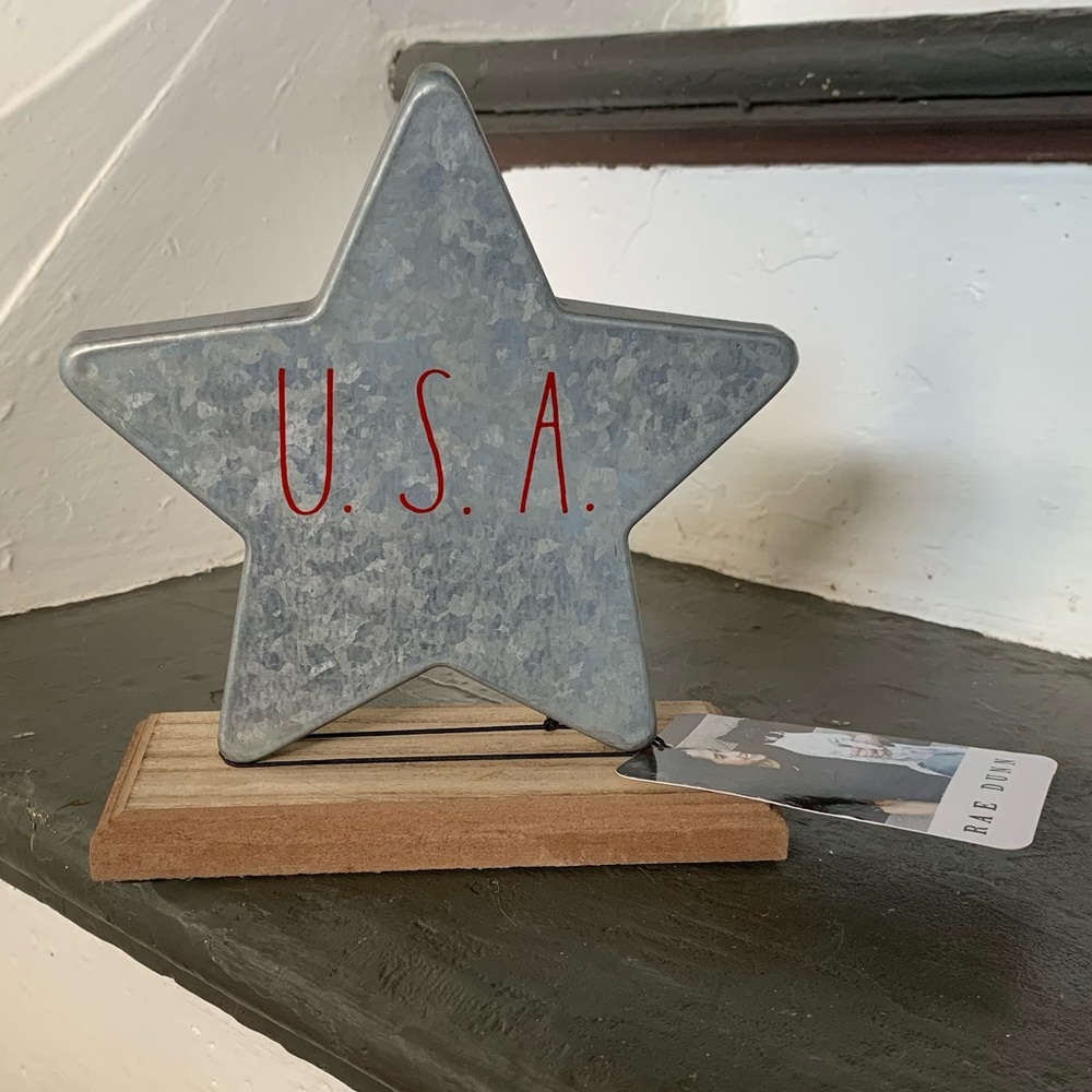 Rae Dunn U.S.A. Tin Star